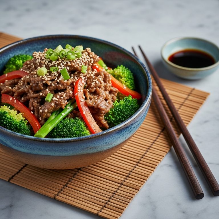 Keto Korean Bulgogi Bowl