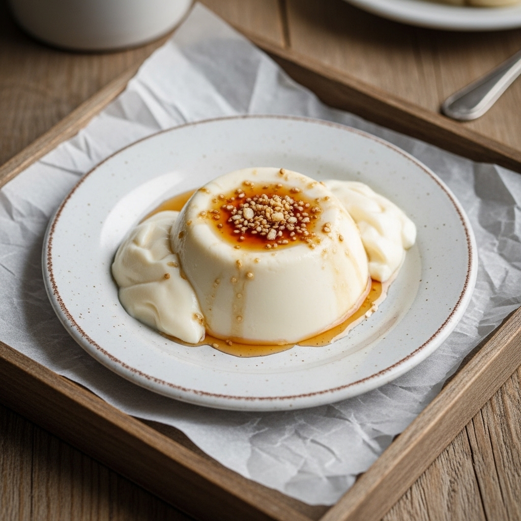 Keto Korean Dessert: Sugar-Free Soondubu Panna Cotta