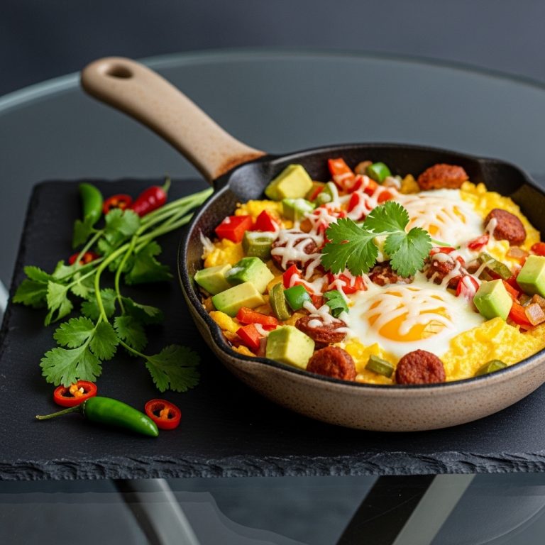 Keto Mexican Breakfast Skillet – A Cinematic Culinary Experience