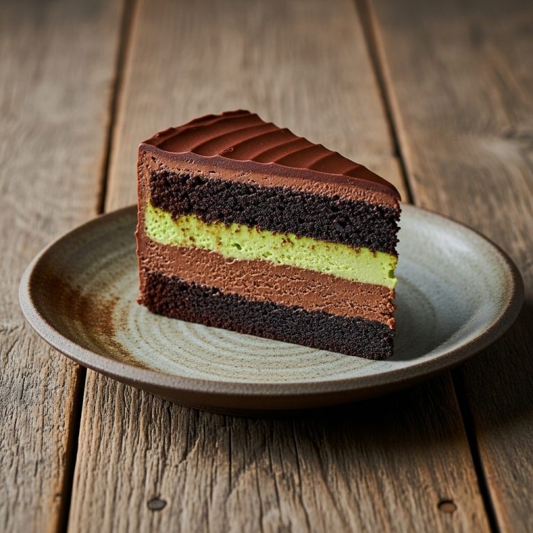 Keto Nigerian Chocolate Avocado Mousse Cake