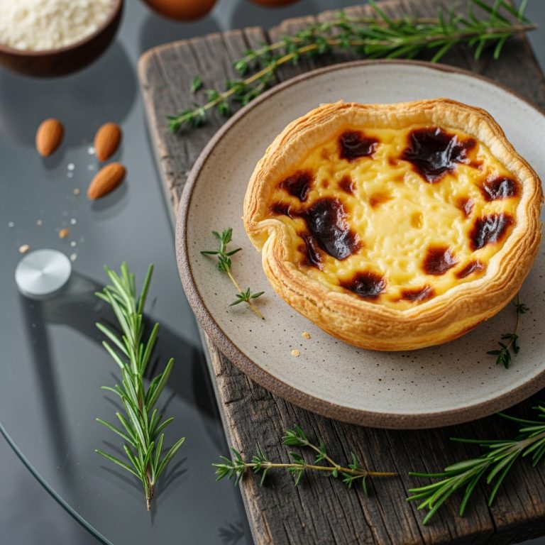 Keto Portuguese Custard Tarts (Pastel de Nata) Recipe