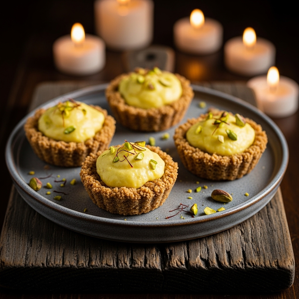 Keto Rasmalai Tartlets