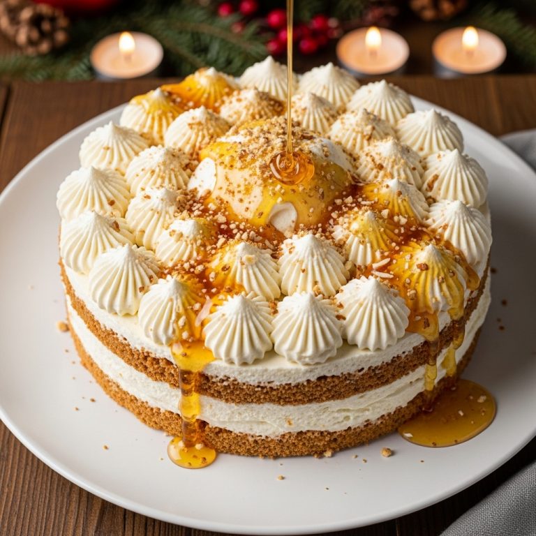 Keto Russian Dessert: Lavish Low-Carb Honey-Almond Tortes with Mascarpone Cream