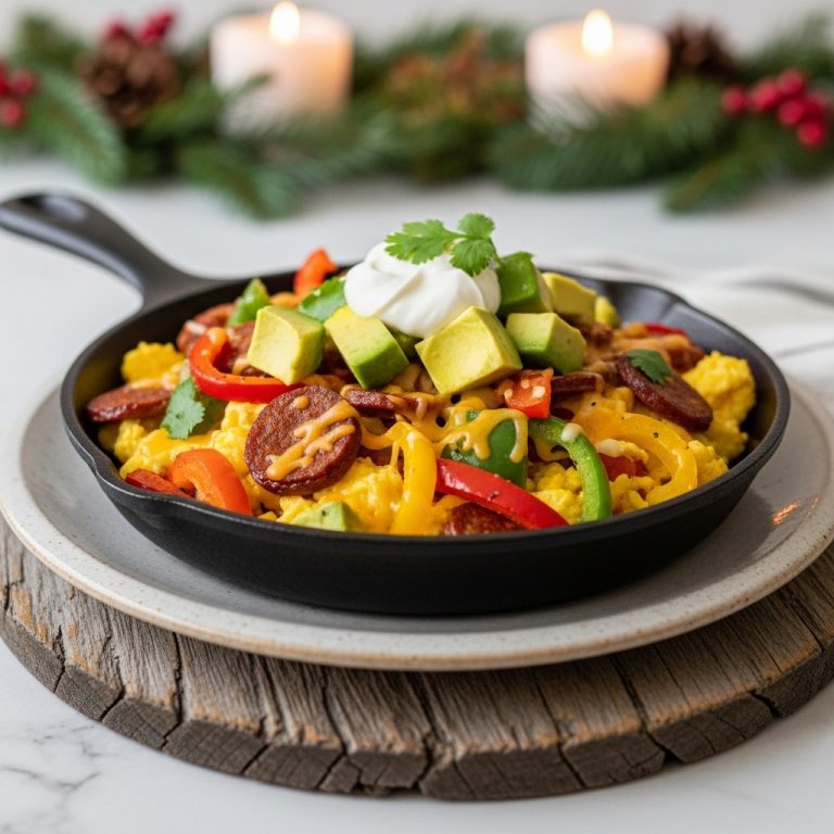 Keto Tex-Mex Breakfast Skillet: A Mouthwatering Low-Carb Brunch Delight
