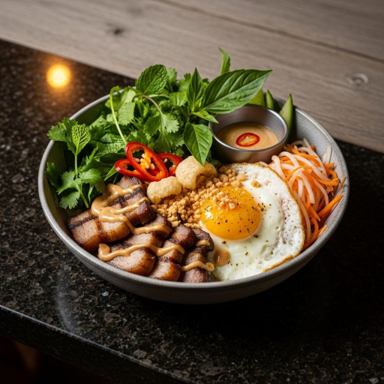 Keto Vietnamese Breakfast Bowl