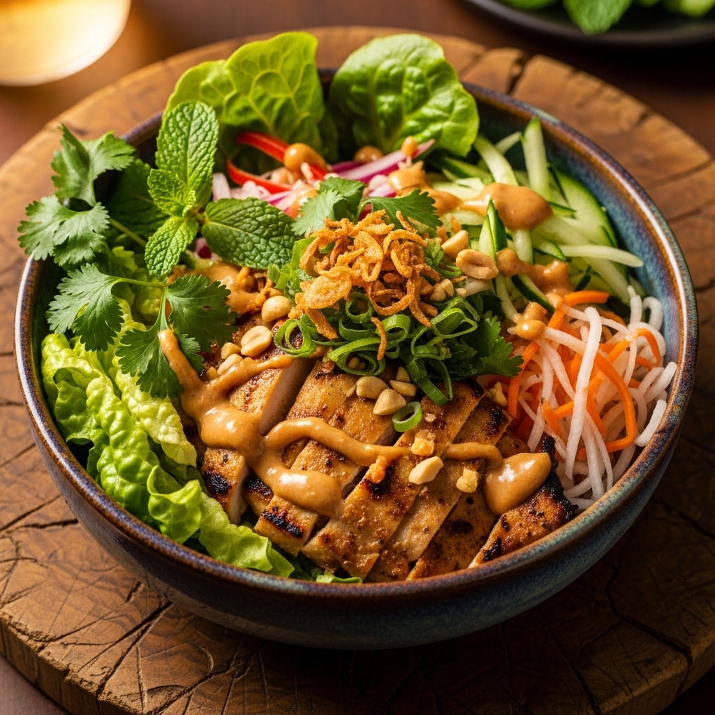 Keto Vietnamese Lunch Bowl