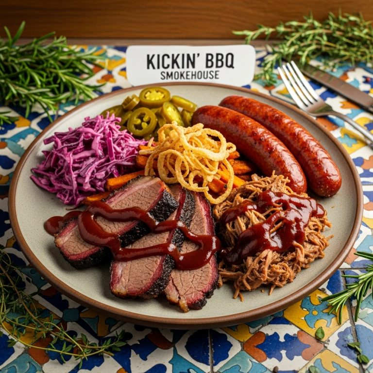 Kickin’ BBQ Smokehouse Dinner: A Sizzling Street Food Fusion