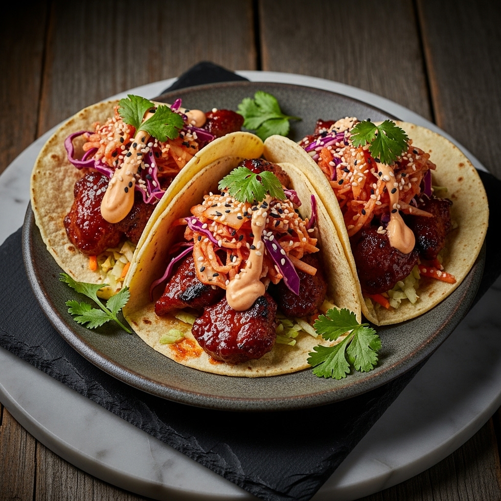 Kickin’ Korean BBQ Street Tacos