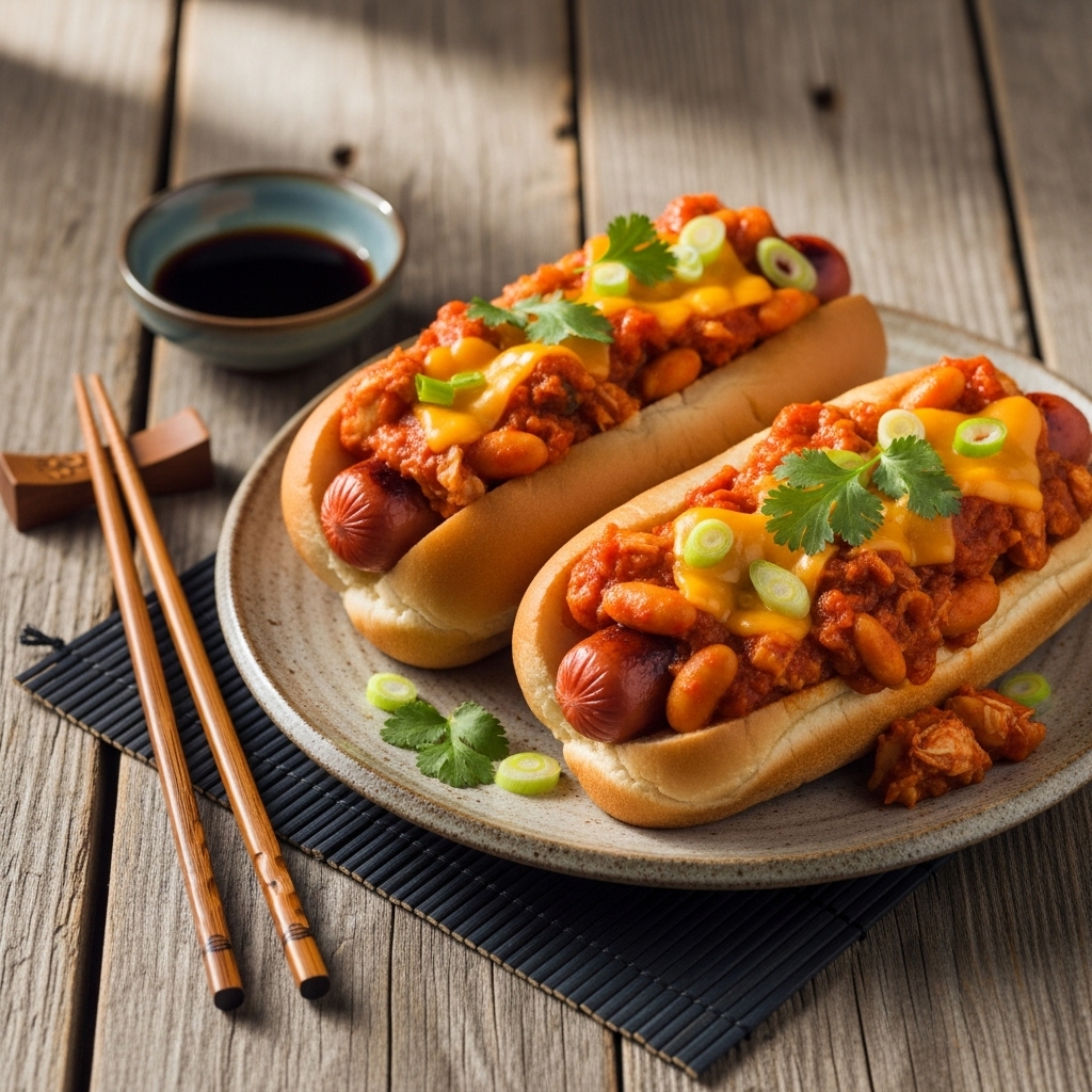 Kickin’ Krab Chili Dogs