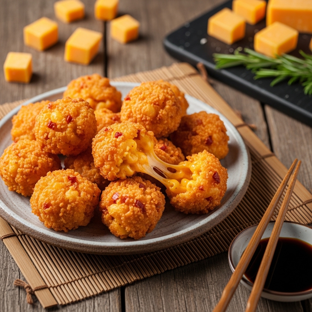 Killer BBQ Tailgate Mac ‘n’ Cheese Bites