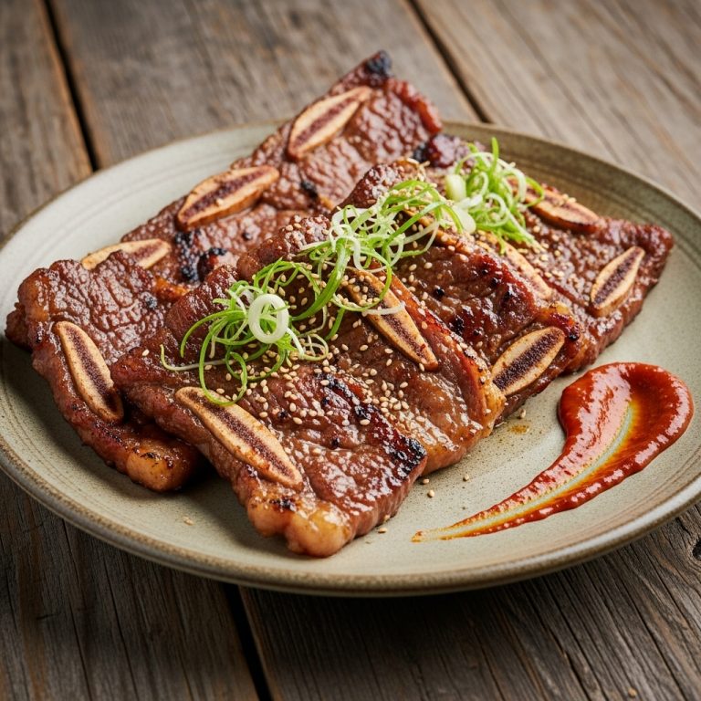 Korean BBQ Beef Short Ribs (Galbi) – A Mouthwatering Culinary Experience