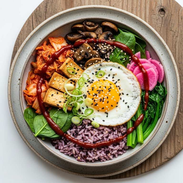Korean-Inspired Brunch Bowl for Gluten-Free Energy Boost