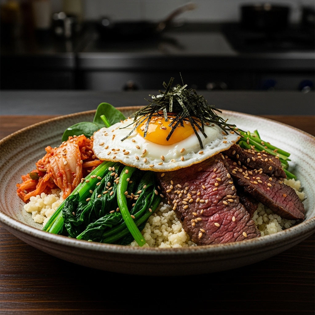 Korean Keto Breakfast Bowl – Energize Your Day!