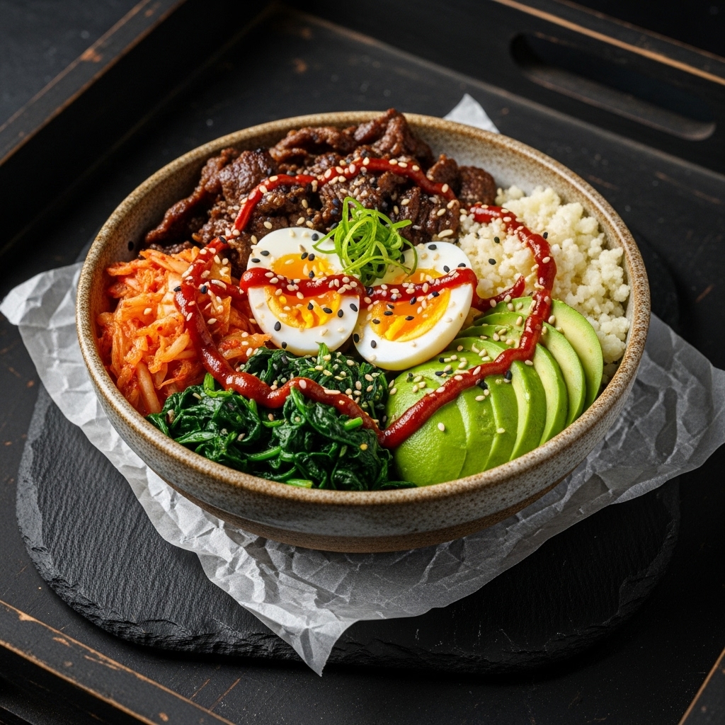 Korean Keto Power Bowl