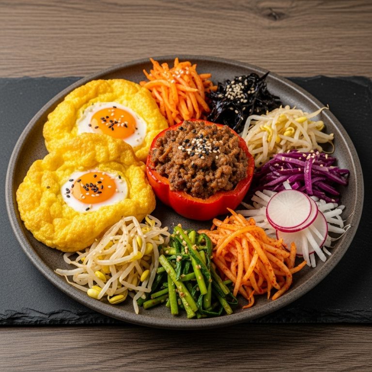 Korean Low-Carb Brunch Energy Boost