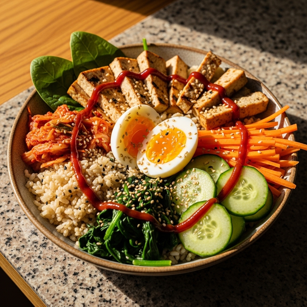 Korean-Style Gluten-Free Energy Bowl