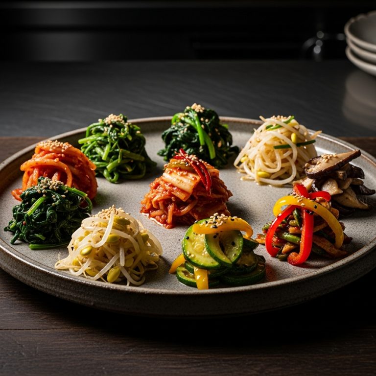 Korean Veggie Wonderland: A Mouthwatering Symphony of Textures and Flavors
