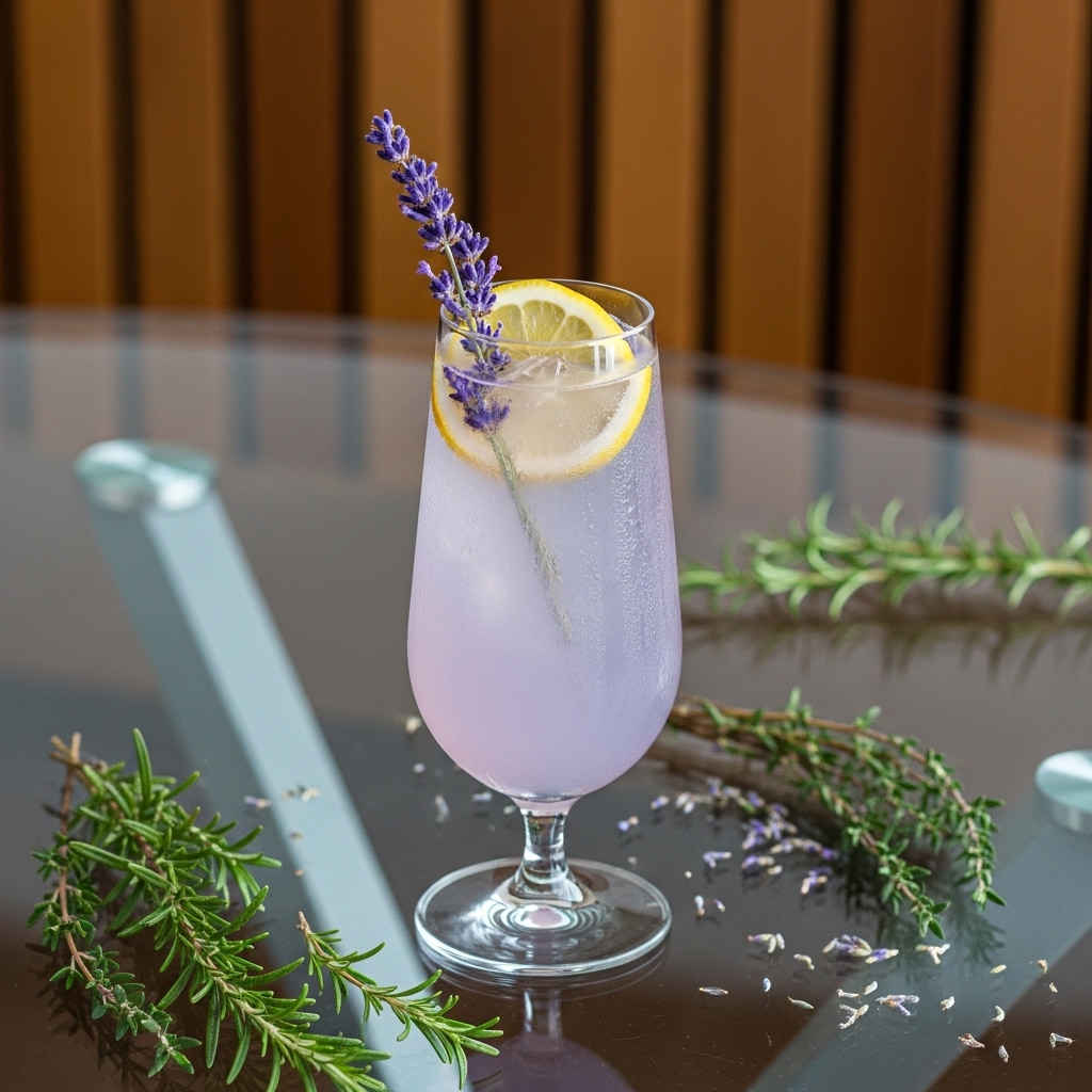 Lavender Lemon Mocktail