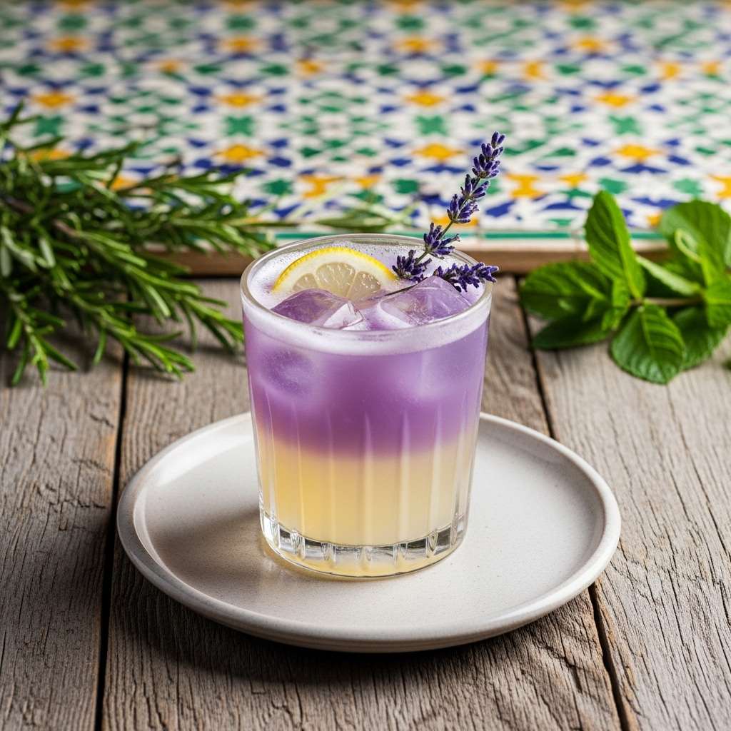 Lavender-Lemonade Mocktail: A Romance of Refreshing Elegance