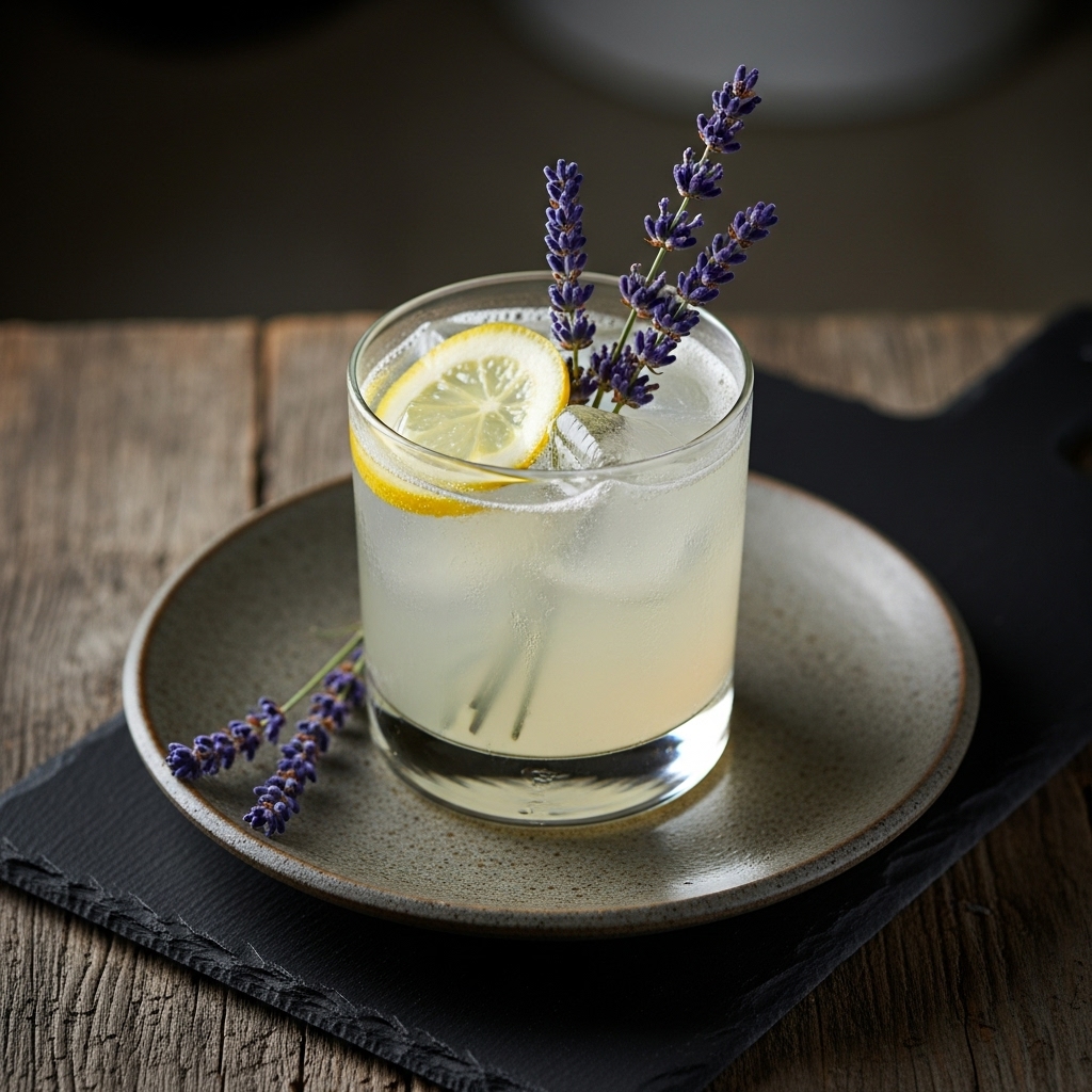 Lavender-infused Lemonade Cocktail