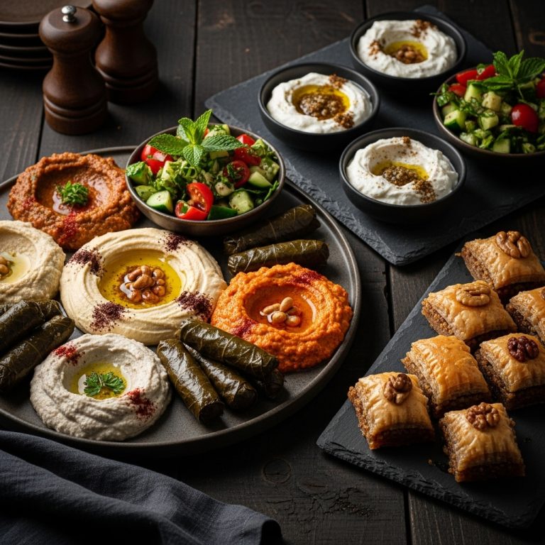 Lebanese Gluten-Free Brunch Extravaganza: A Mouthwatering Journey Through Delicious Mezze and Baklava
