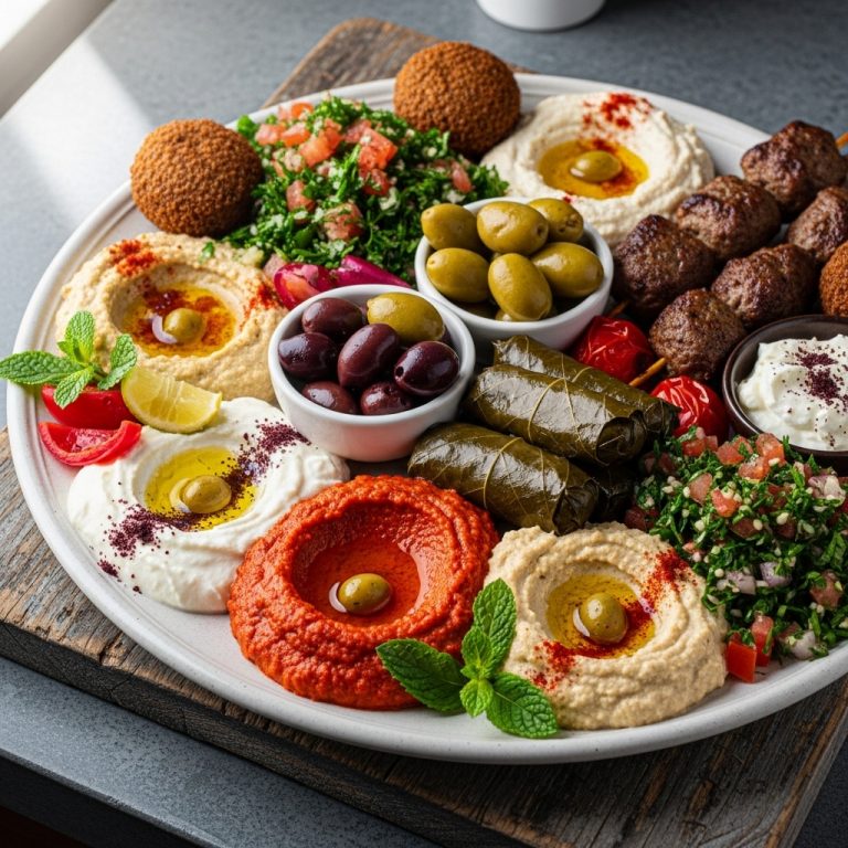 Lebanese Mouthwatering Mezze Feast: A Culinary Journey to the Heart of Beirut