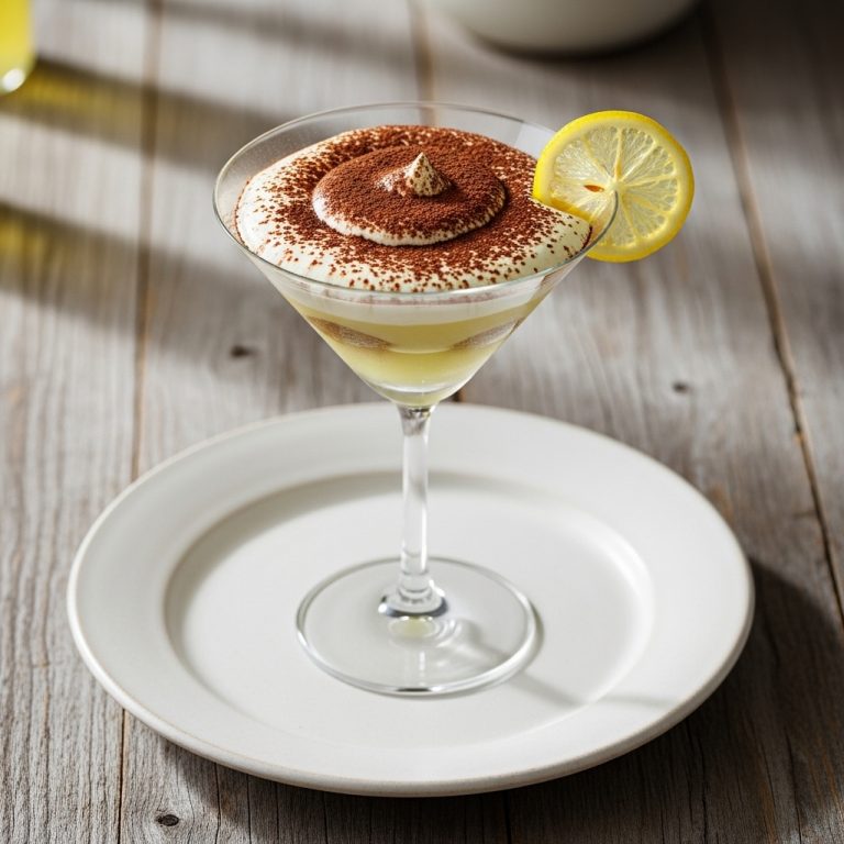 Limoncello-Infused Tiramisu Martinis
