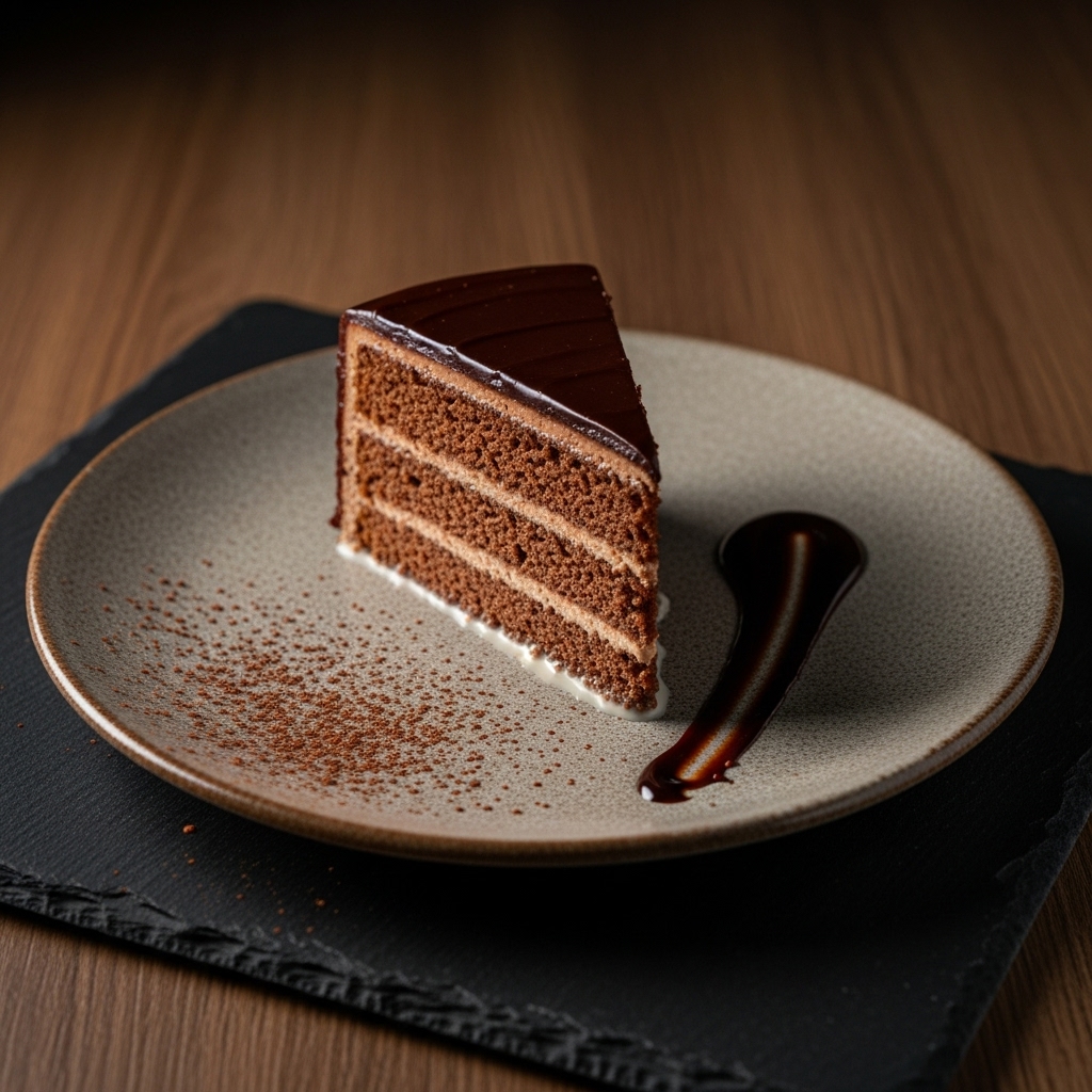 Luminous Chocolate Tres Leches Cake