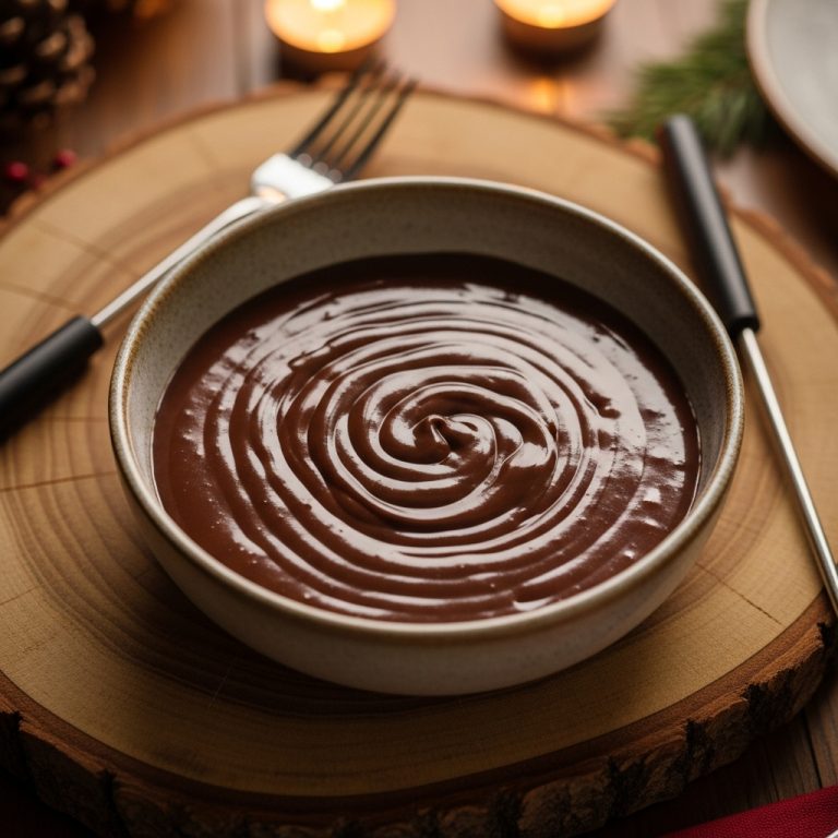 Luscious Chocolate Fondue