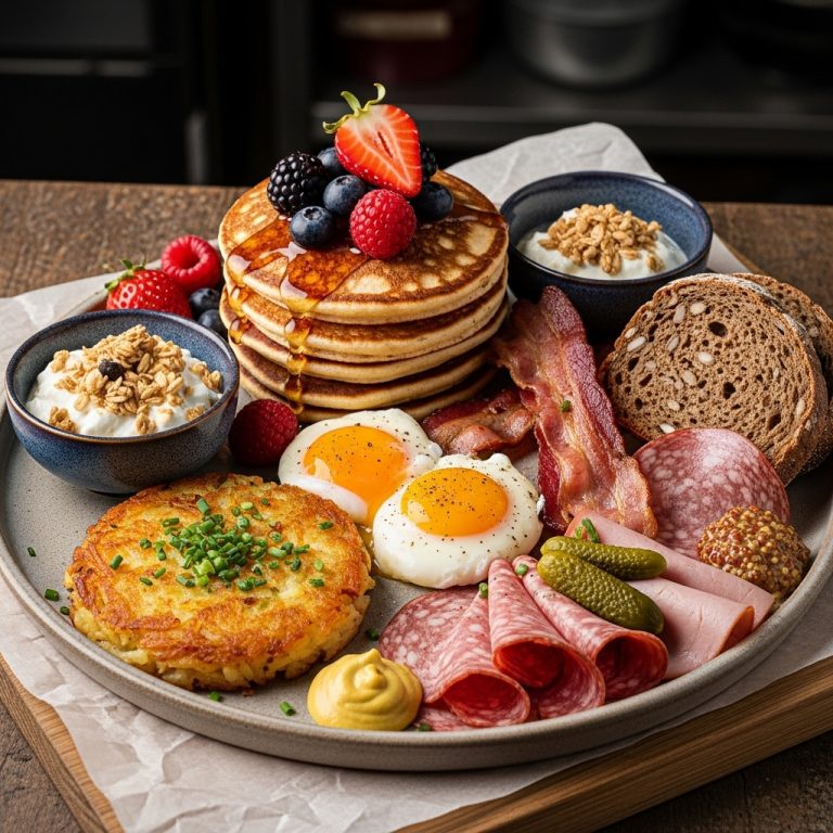 Luscious German Gluten-Free Breakfast Medley: A Sensory Feast for the Eyes and Palate