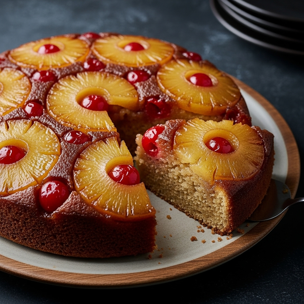 “Luscious Keto-Friendly Hawaiian Pineapple Upside Down Cake”