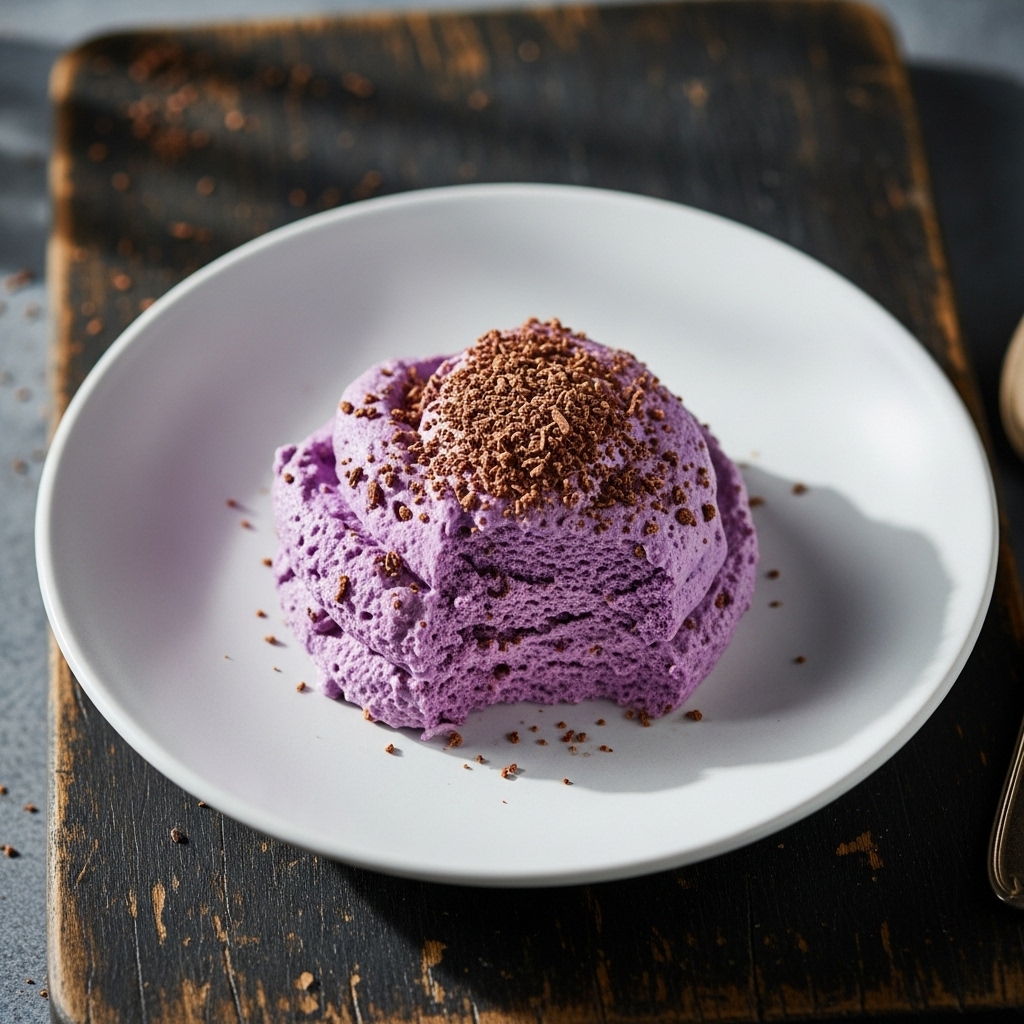 Luscious Lavender Chocolate Mousse