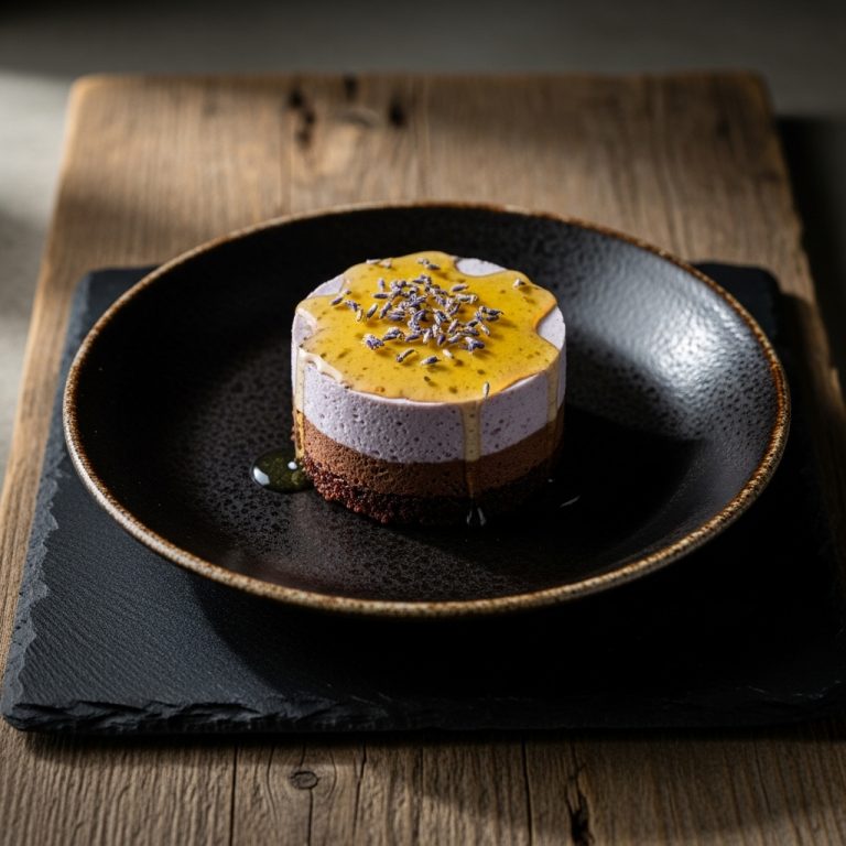 Luscious Lavender and Honey Chocolate Mousse