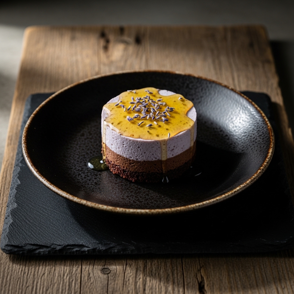 Luscious Lavender and Honey Chocolate Mousse