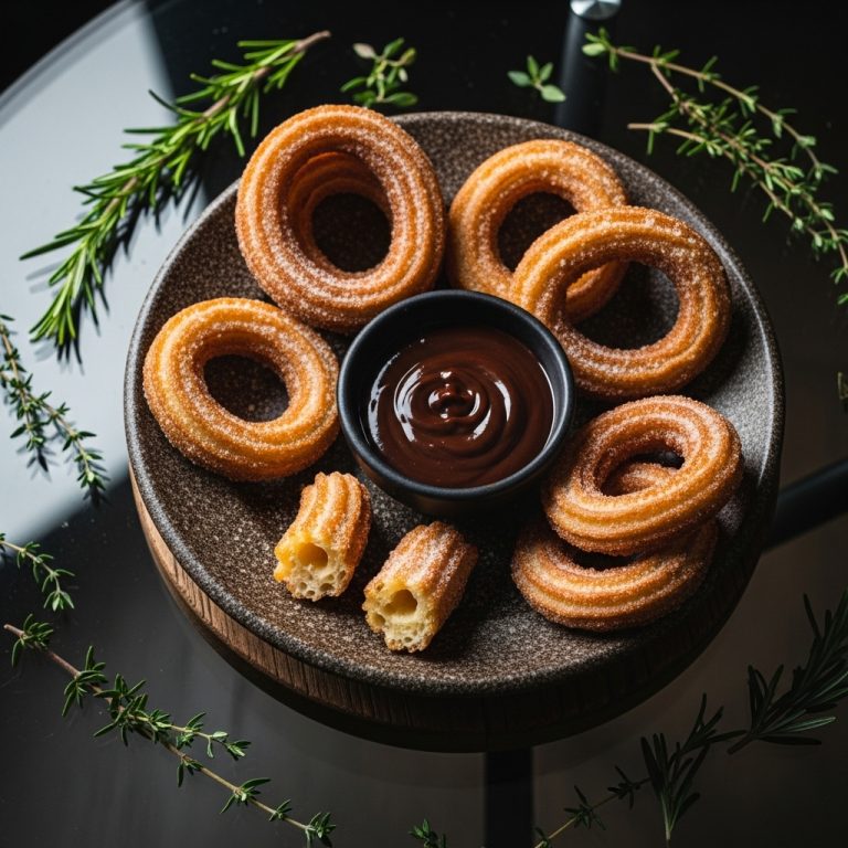 Luscious Spanish Brunch Sweet: Churros Con Chocolate
