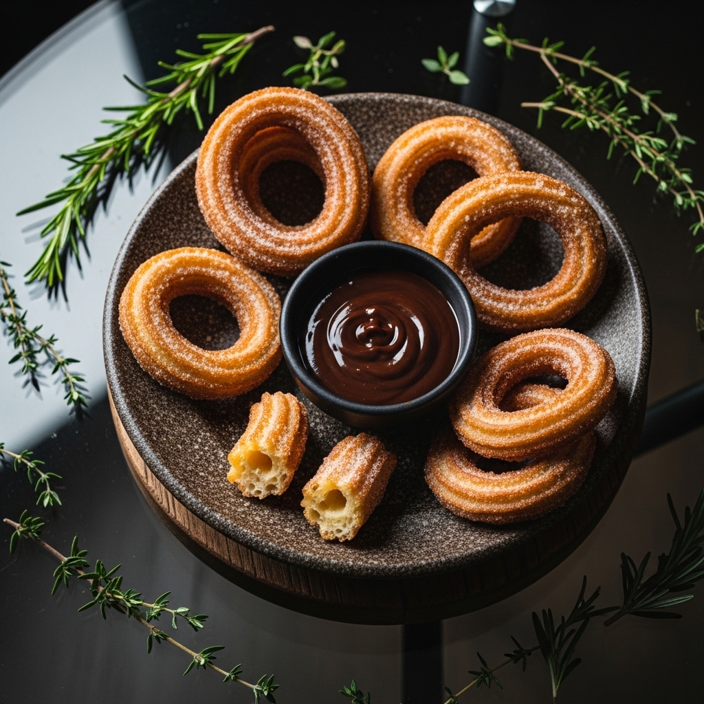 Luscious Spanish Brunch Sweet: Churros Con Chocolate