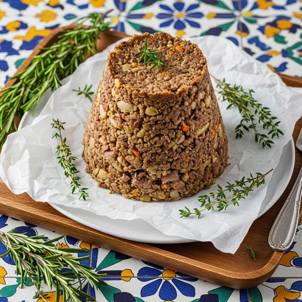“Magnificent Paleo Haggis Tower: A Wholesome Scottish Dinner”