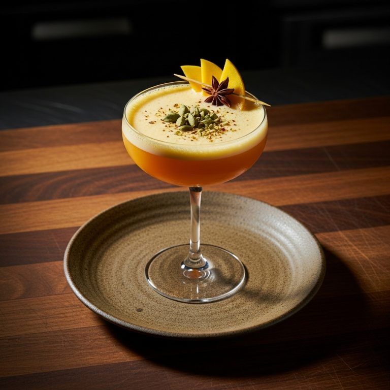 Mango Cardamom Mocktail