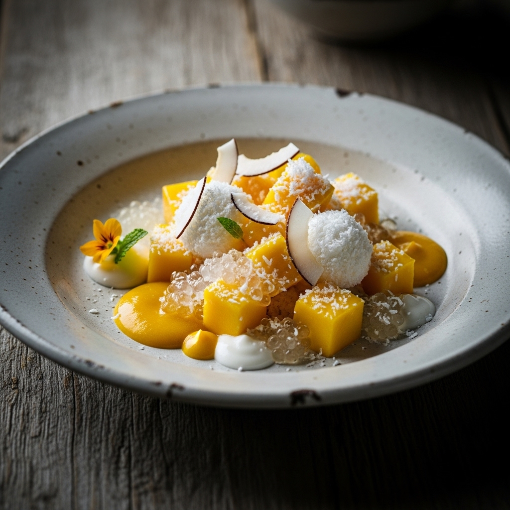 Mango Coconut Delight: A Taste of Indian Summer