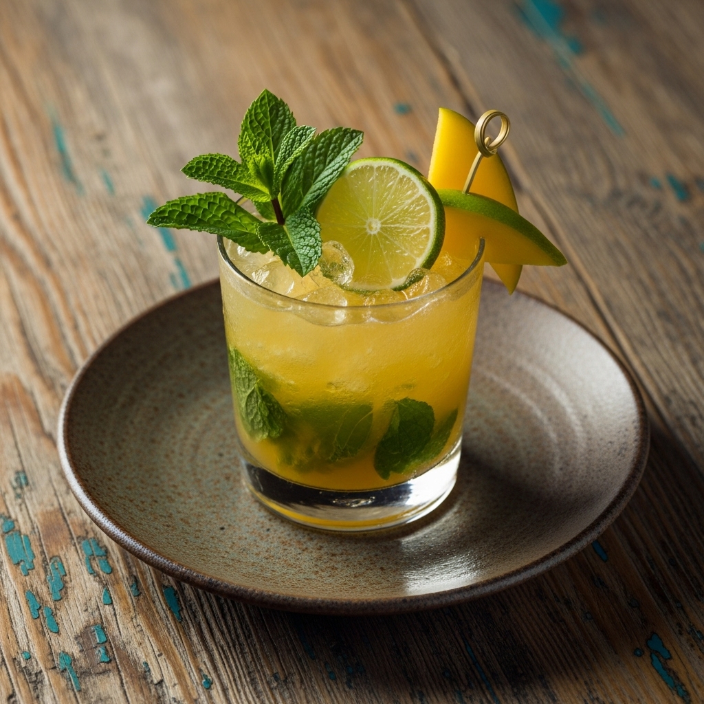 Mango Mojito Cocktail