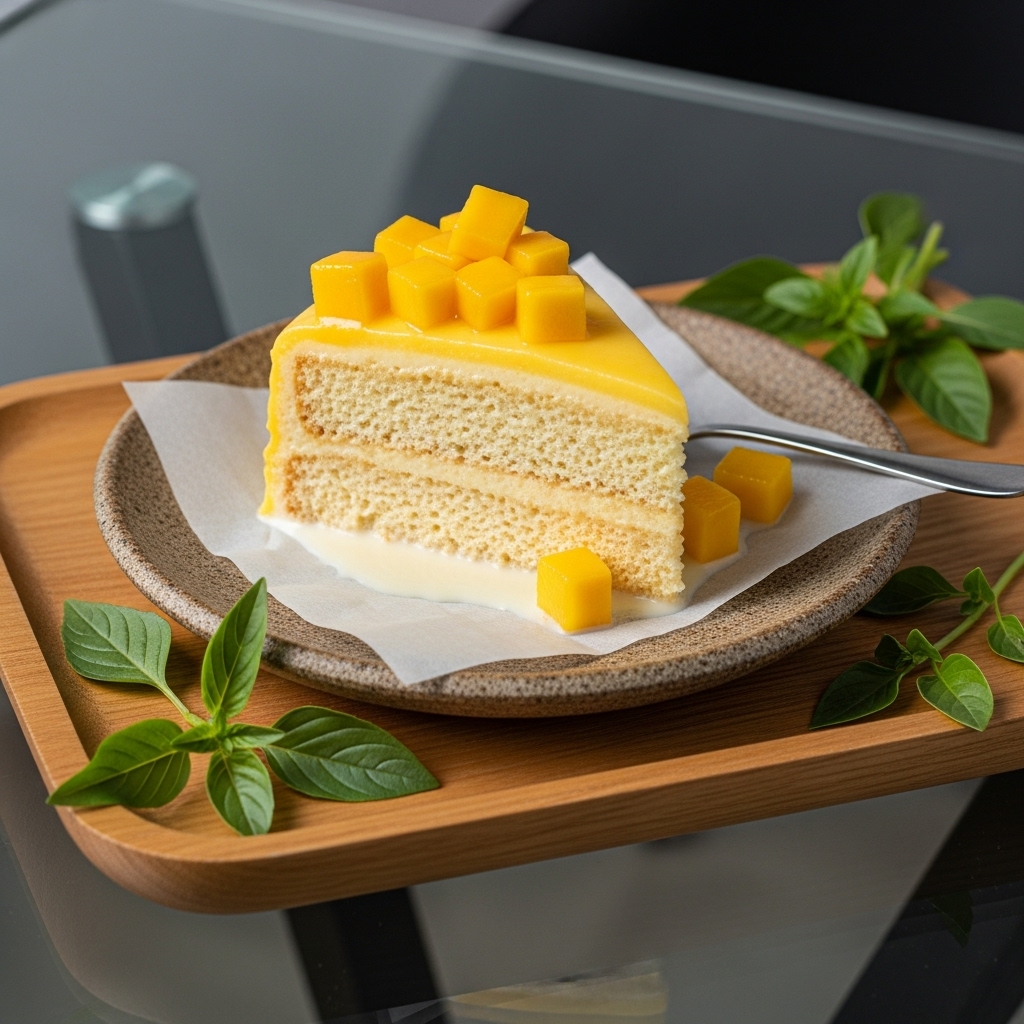 Mango Tres Leches Cake – Keto Style