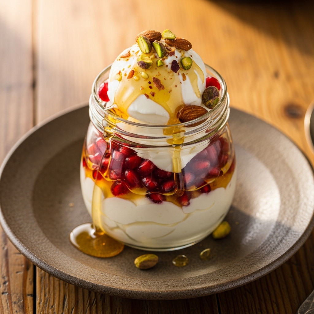 Mediterranean Bliss: Greek Frozen Yogurt Parfait