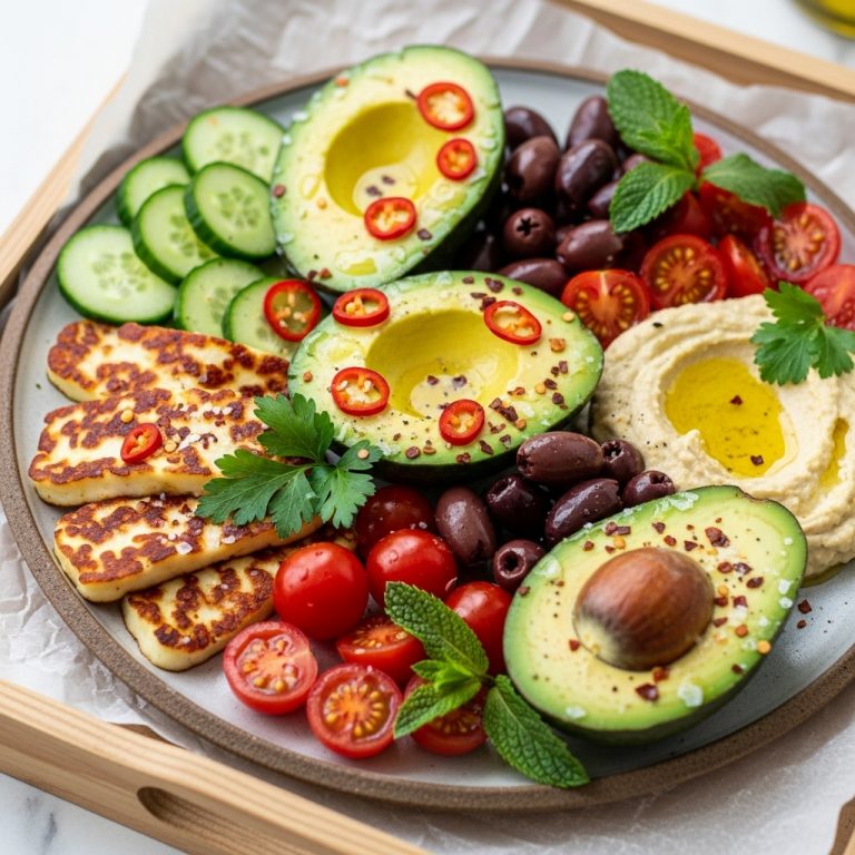 Luxurious Lebanese Brunch Platter for Paleo Diet Enthusiasts