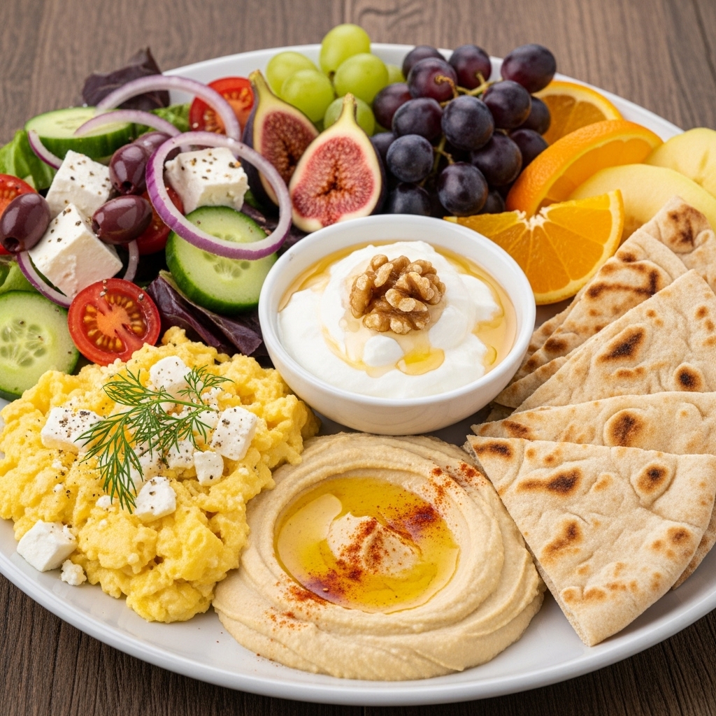 Mediterranean Gluten-Free Breakfast Feast