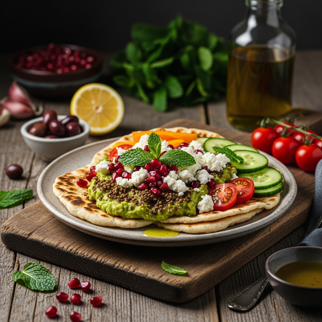 “Mediterranean-Inspired Gluten-Free Persian Breakfast Delight”