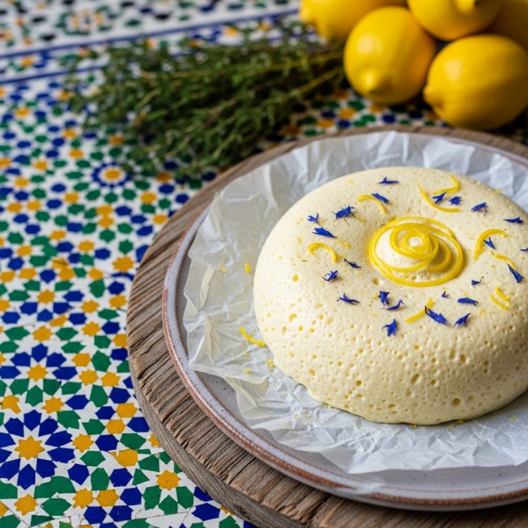 “Mediterranean Sea Breeze Lemon Mousse – A Paleo Dessert”