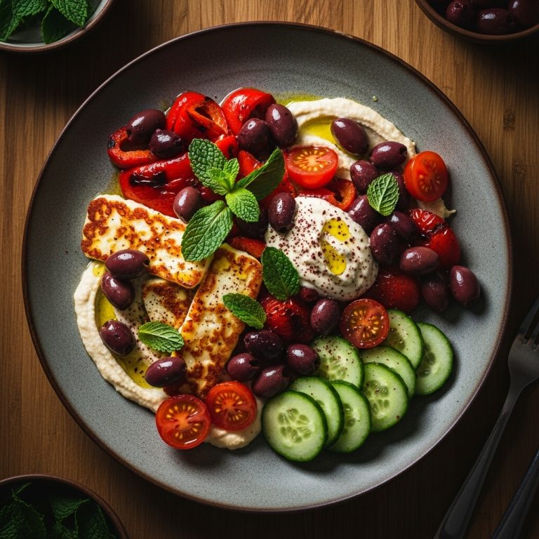 Mediterranean Sunshine: Easy Gluten-Free Turkish Lunch Recipe (Top View)