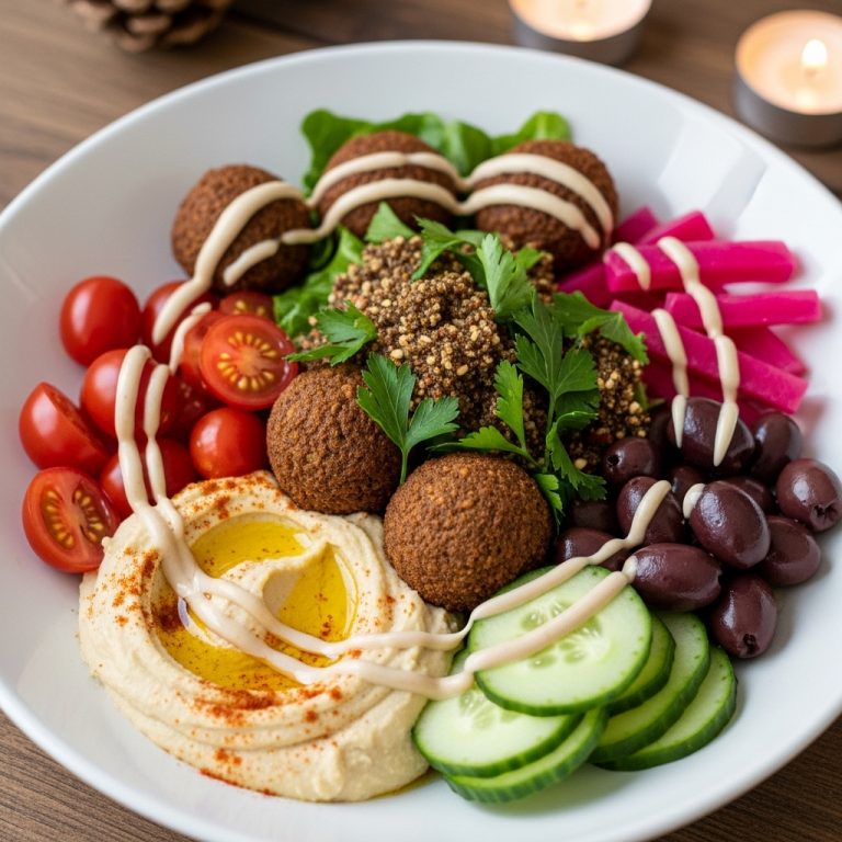 Mediterranean Vegan Israeli Breakfast Bowl