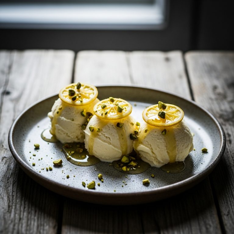 Melanzana al Limone – Lemon Ricotta Gelato