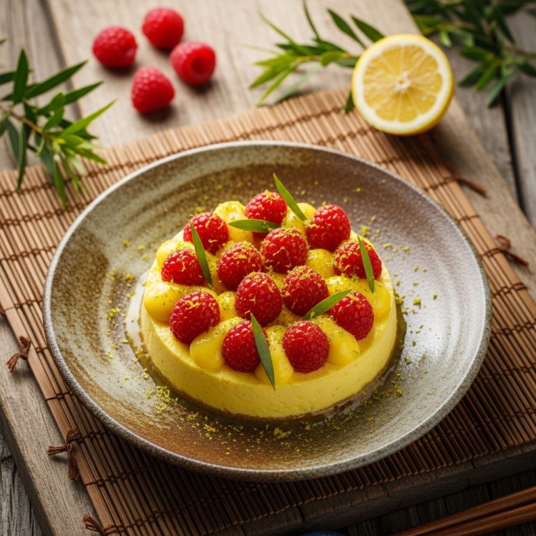 Melbourne’s Finest: Gluten-Free Lemon Myrtle & Raspberry Delight